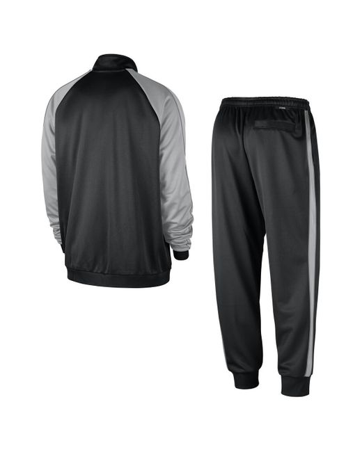 Nike Black 2-piece Brooklyn Nets 2024/25 City Edition Lightweight Full-zip Jacket And Pants Set for men