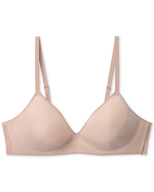 Calvin Klein Pink Full Coverage Adjustable Bra