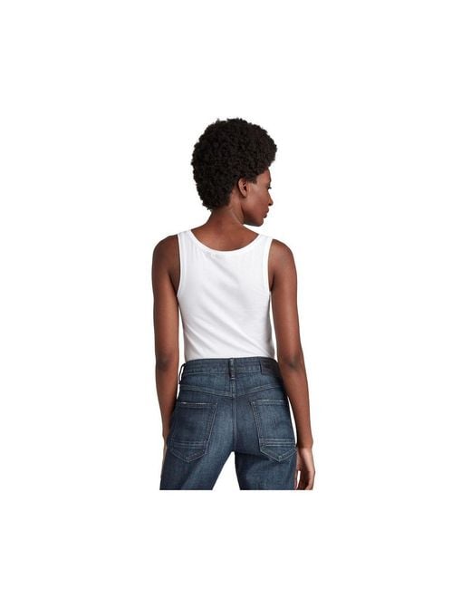 G-Star Blue Base Tanktop