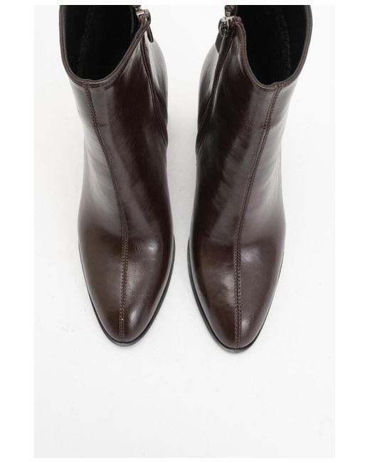 Prologue Shoes White Jewel High Heel Boot