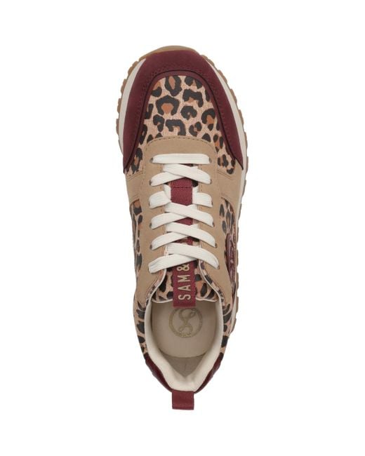 Sam & Libby Pink Randal Lace Up jogger Sneakers