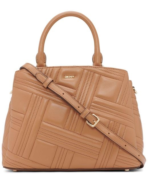 DKNY Synthetic Allen Small Satchel Handbags Lyst