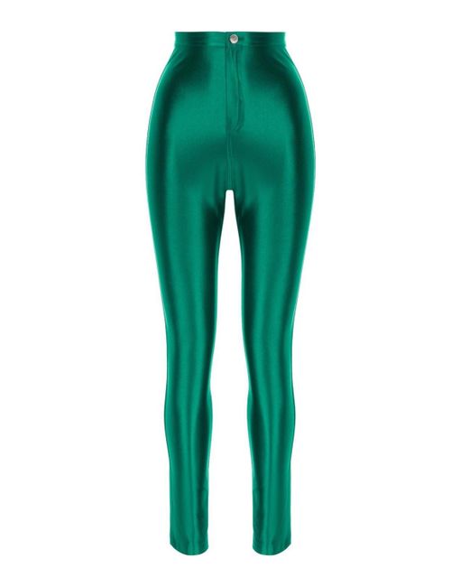Nocturne Green High-waisted leggings