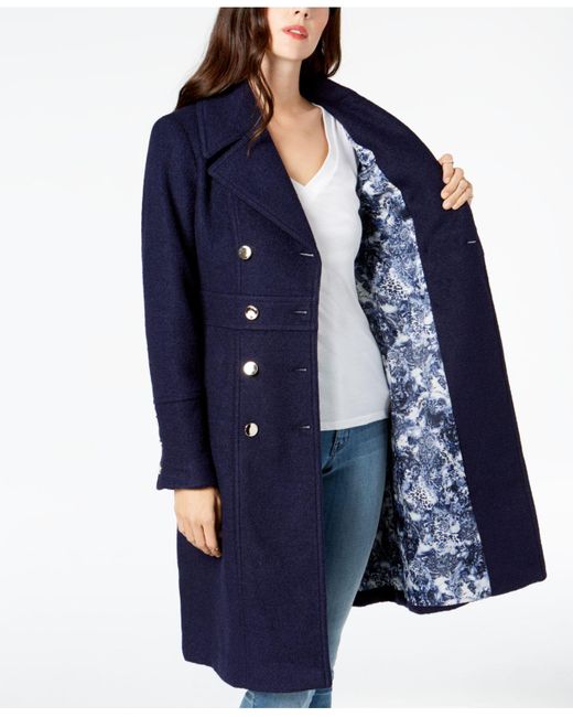 guess navy coat