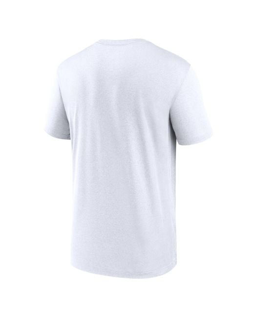 Nike White Las Vegas Raiders Legend Icon Performance T-shirt for men