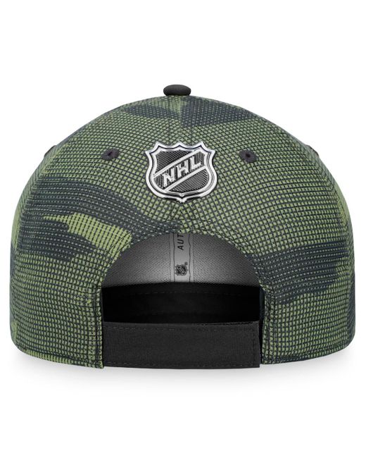 San Jose Sharks Fanatics Branded 2021 NHL Draft Authentic Pro On Stage  Trucker Snapback Hat - White/