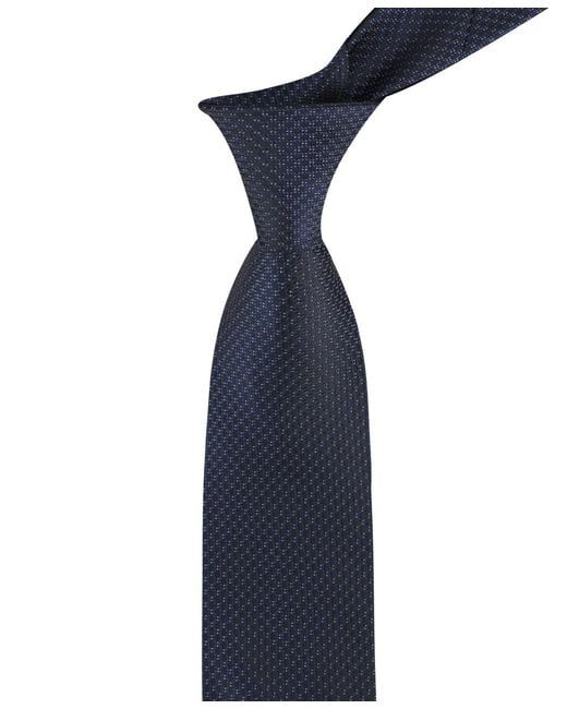 Calvin Klein Blue Bradford Micro Solid Tie for men