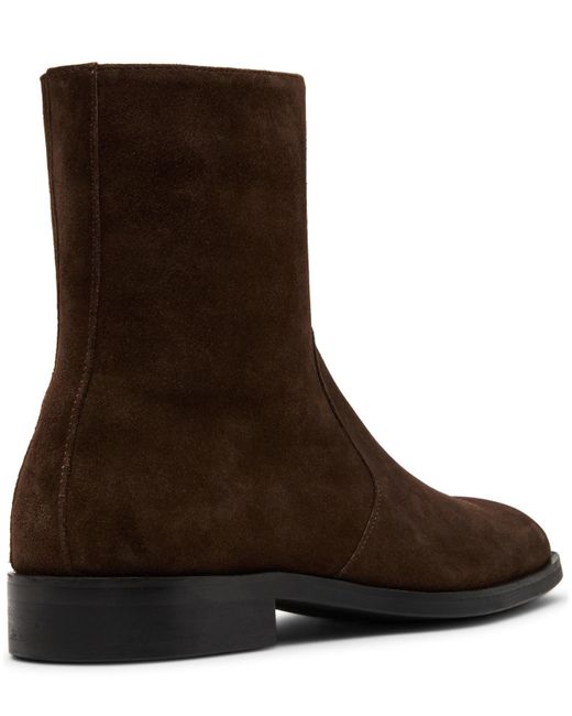 Steve Madden Brown Kemp Round Toe Boots for men