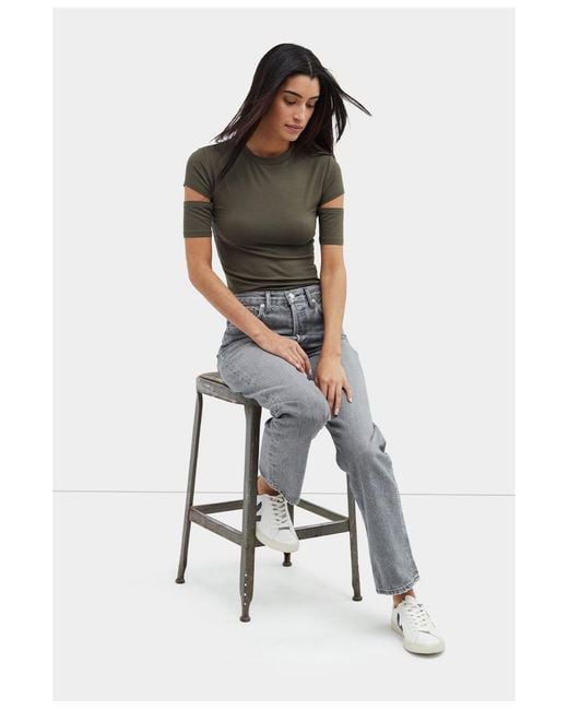 MARCELLA Gray Esme Top