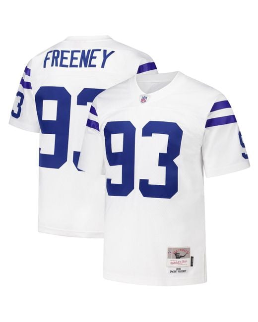 Mitchell & Ness Blue Dwight Freeney Indianapolis Colts 2006 Legacy Replica Jersey for men