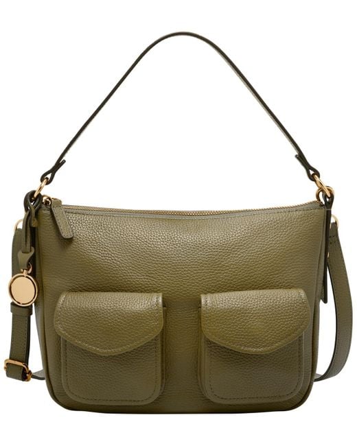 Fossil Green Jolie Small Cargo Crossbody Bag
