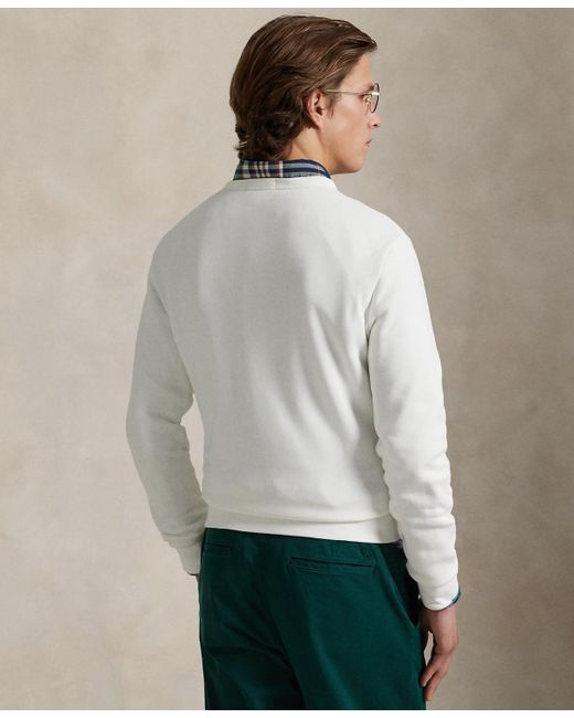 Polo Ralph Lauren Natural Logo Fleece Sweatshirt for men
