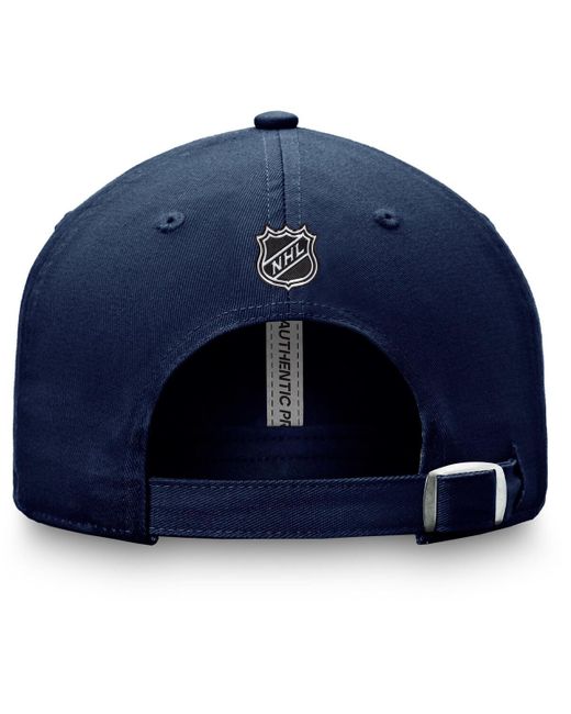 Fanatics Blue Seattle Kraken Authentic Pro Rink Adjustable Hat for men