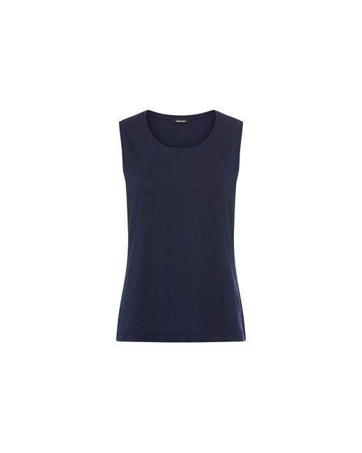 Olsen Blue Sleeveless Shell