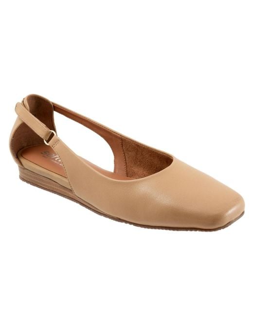 Softwalk® Brown Venice Flat
