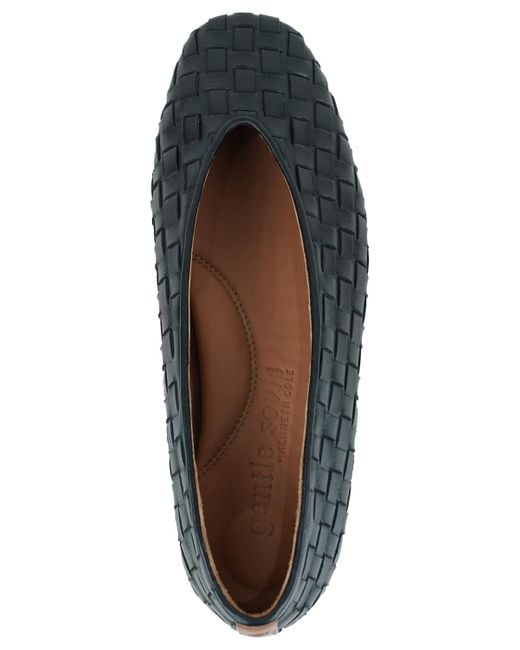 Gentle Souls Blue Willow Woven Flats