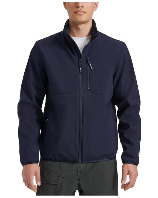 Champion Blue Lightweight Sport Shell Jacket for men