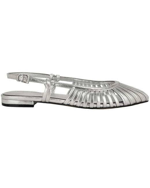 Calvin Klein Metallic Jillie Flat