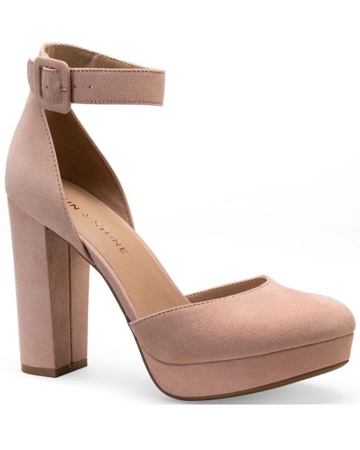 macys block heel shoes