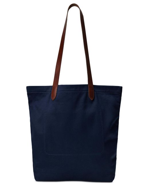 Polo Ralph Lauren Blue Polo Bear Twill Shopper Tote for men