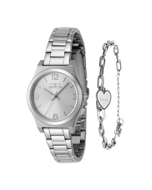 INVICTA WATCH Metallic 48246 Angel Quartz 3 Hand Dial Watch