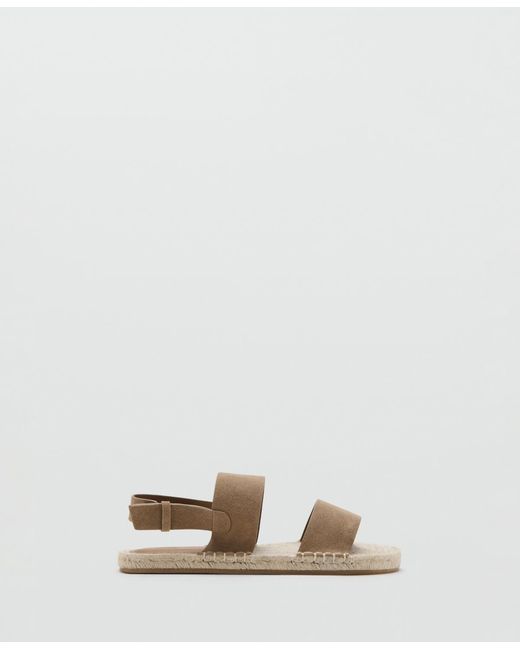 Mango Brown Leather Buckle Straps Als for men