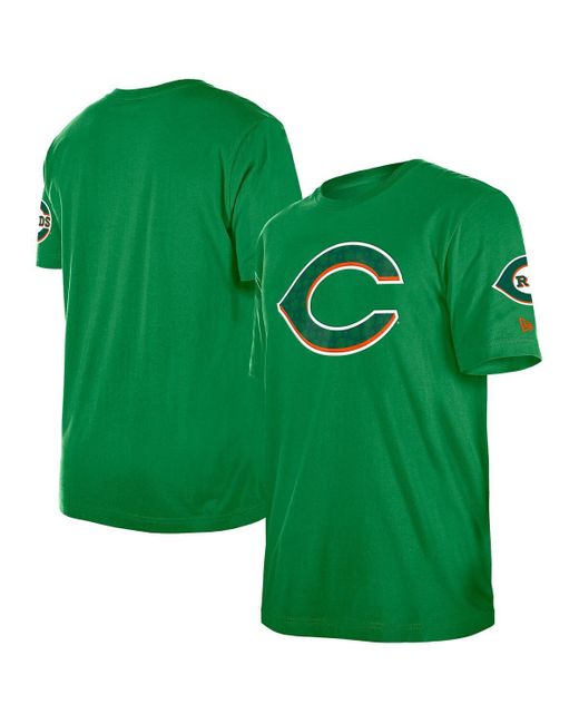 KTZ Green Cincinnati Reds St. Patrick's Day Shamrock Fill T-shirt for men