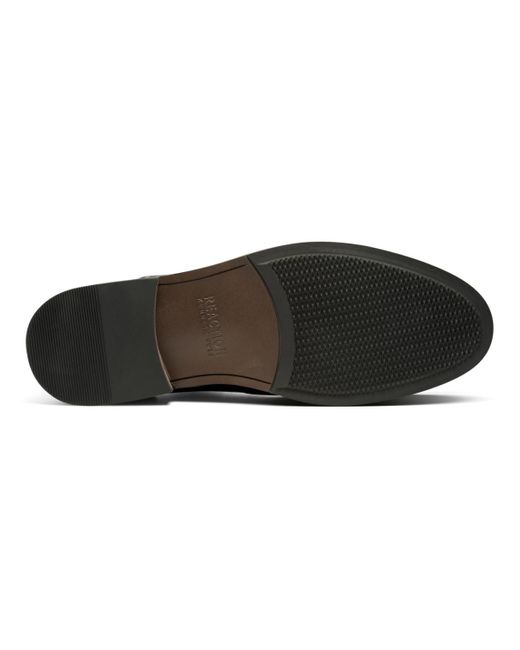 Kenneth Cole Black Lance Wingtip Oxford for men