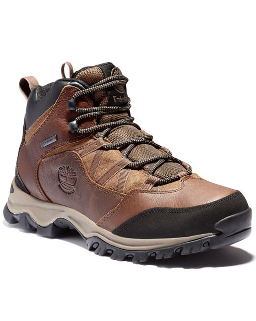 Timberland Lace Mt. Major Ii Mid Waterproof Hiking Boots in Brown for Men -  Lyst