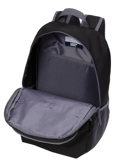 Lands' End Blue Kids Classmate Large Backpack