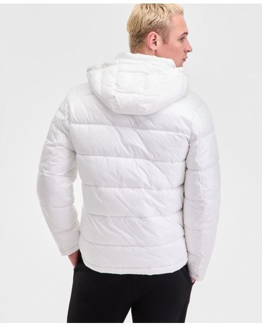 Michael kors ジャケット　白 Michael Kors Puffer Jacket in White for Men | Lyst