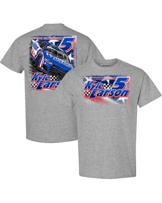 Hendrick Motorsports Team Collection Gray Kyle Larson T-shirt for men