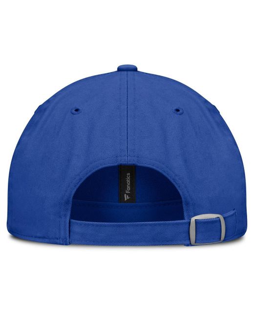 Fanatics Blue Boise State Broncos Archer Adjustable Hat for men