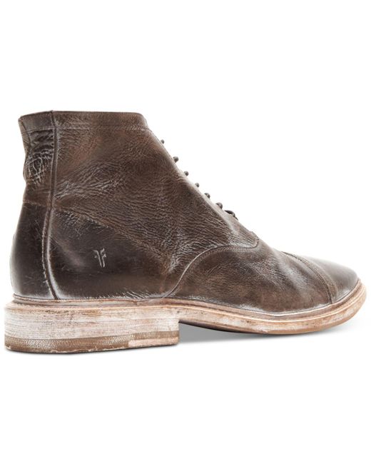 frye paul lace up
