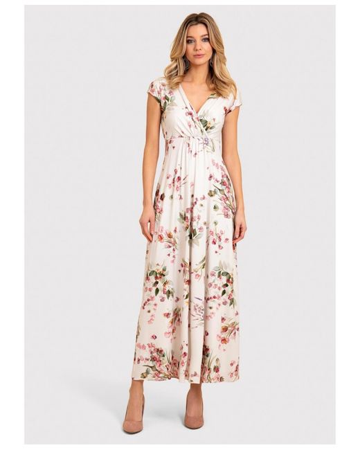 Alie Street London White Sophia Maxi Dress