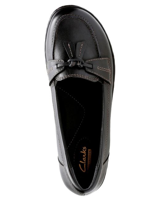 Clarks Black Collection Ashland Bubble Flats