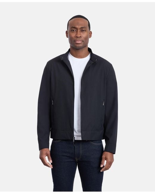 Calvin Klein Blue Mesh-lined Golf Jacket for men