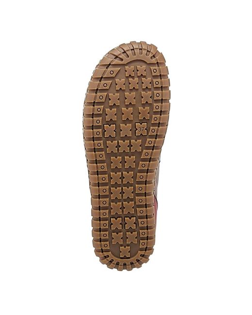 Spring Step Neeta Colorblock Leather Slip-on Shoe in Brown | Lyst