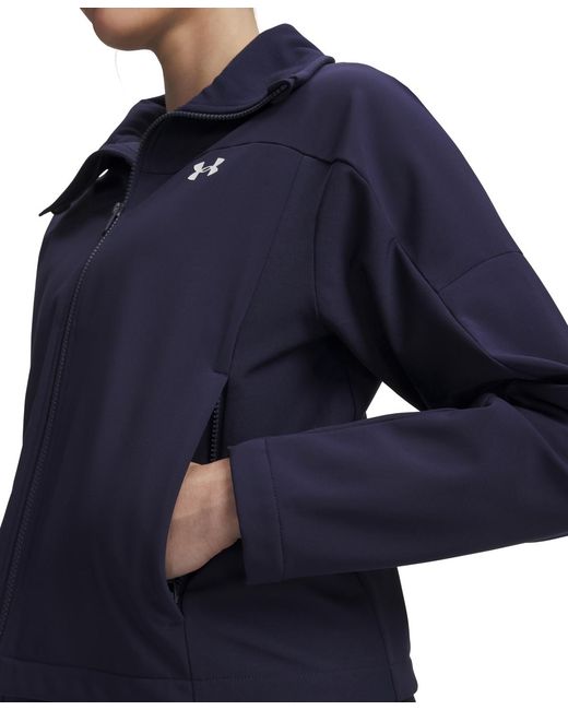 Under Armour Blue Shield Collared Jacket