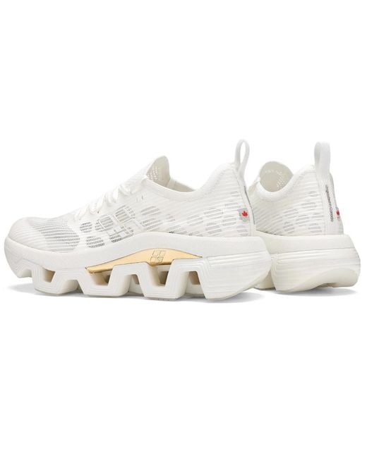 Pinnip White Performance Sneakers Wave for men