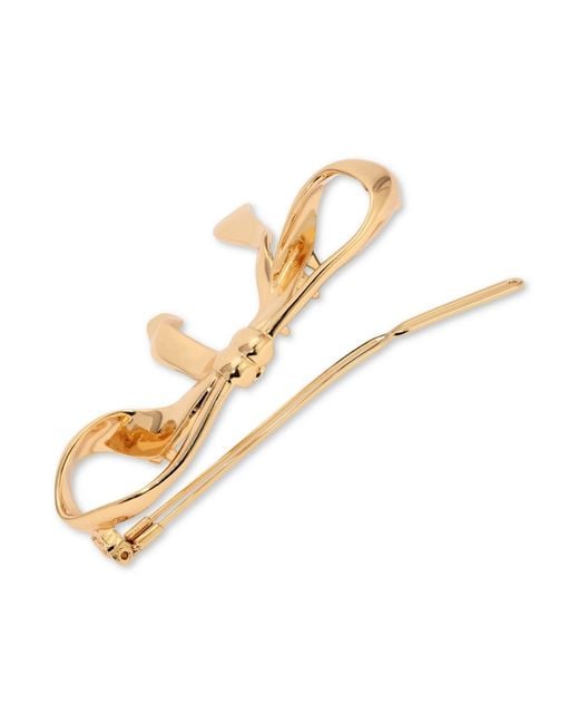 Ettika Metallic Bow Tone Barrette