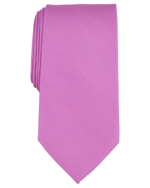 Michael Kors Pink Sapphire Solid Tie for men