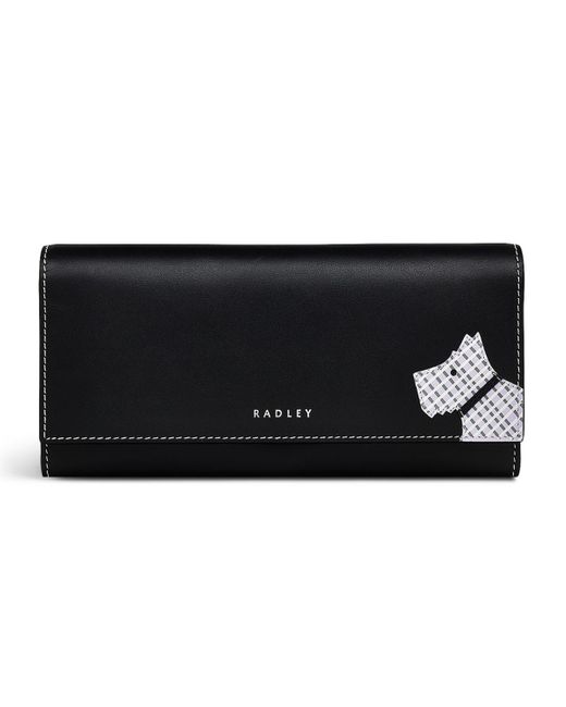Radley Black Face To Face Mini Flap Over Wallet