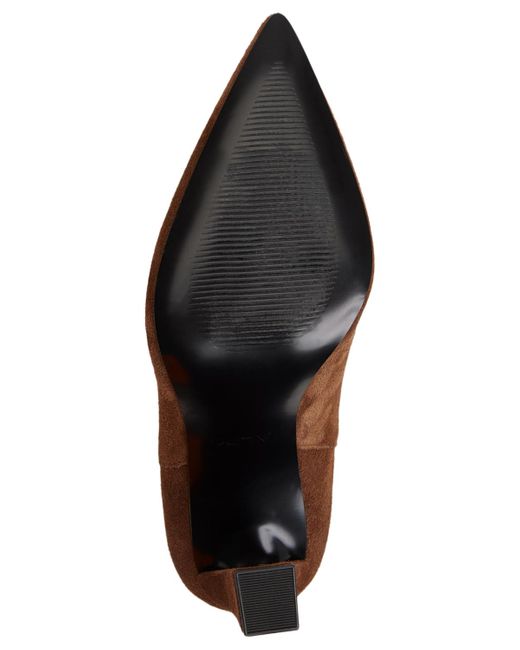 ALDO Brown Liora Pointed Toe Dress Booties