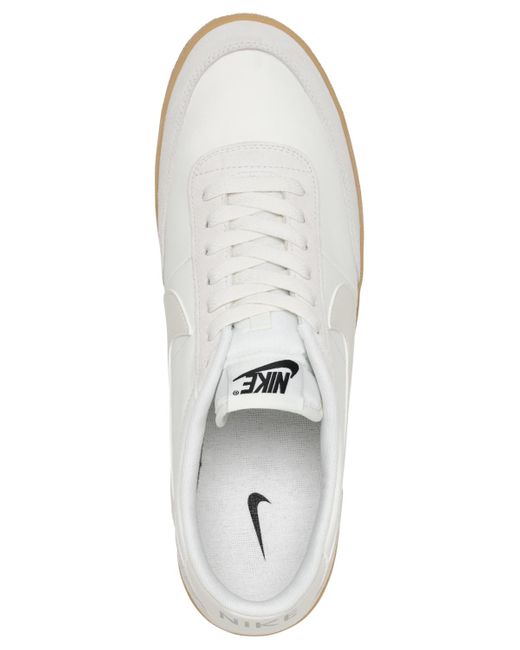 Nike White Kill Shot 2 Leather Casual Sneakers From Finish Line for men