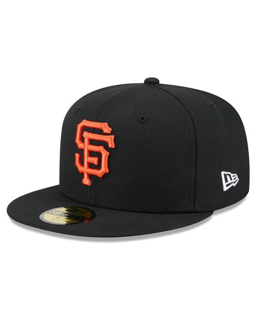 KTZ Black San Francisco Giants 2025 Jackie Robinson Day 59fifty Fitted Hat for men