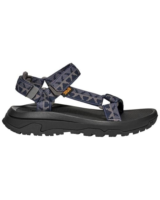 Teva Black Hurricane Round-toe Sandals for men