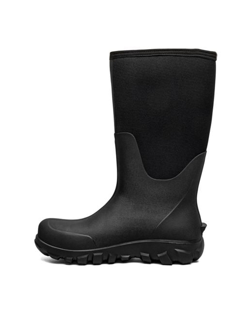 Bogs Black Classic Seamless Tall Nt Boot for men