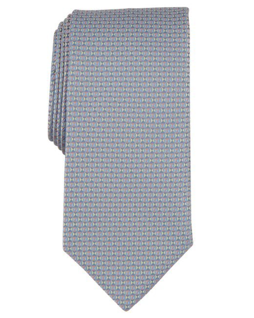 Perry Ellis Gray Stover Checker Pattern for men
