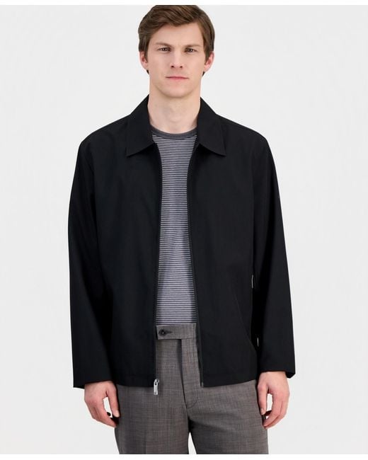 Calvin Klein Black Lightweight Utility Jacket for men
